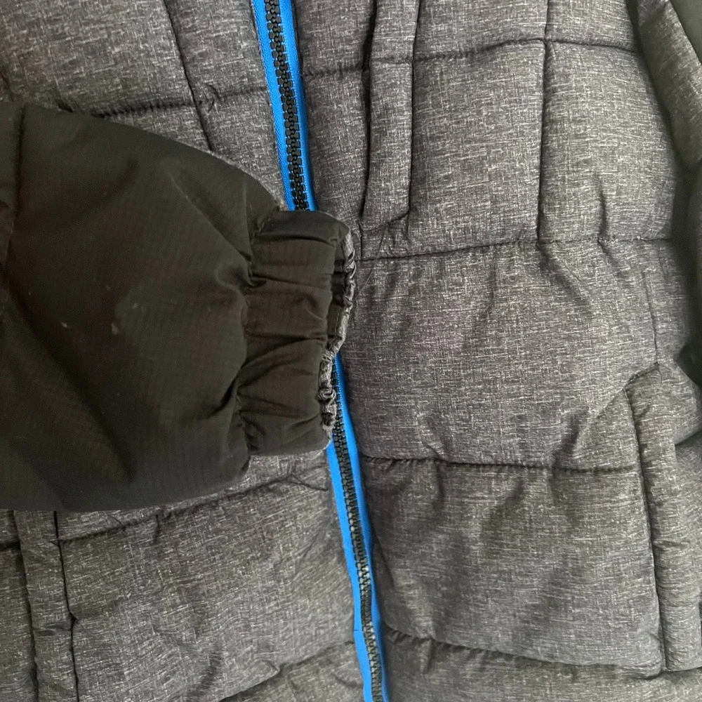 ZeroXposur Boys Puffer Jacket Black Grey Blue Hooded Winter Coat S 6/7
